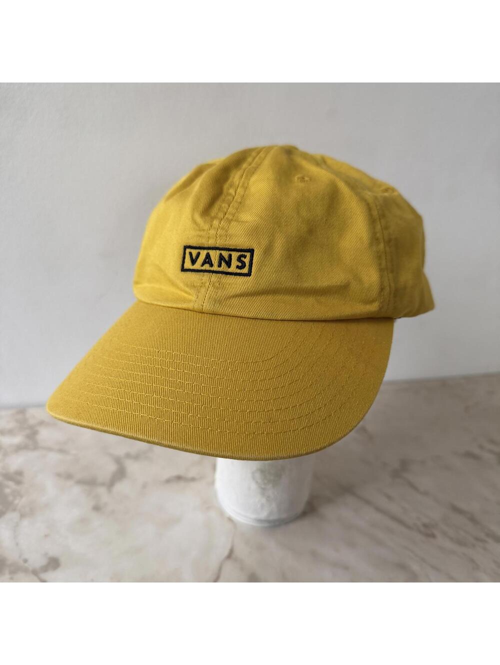 Yellow Vans Hat Adjustable Skater Baseball Cap
